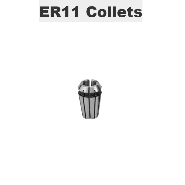 ER11 Collets, 1.0mm to 7.0mm