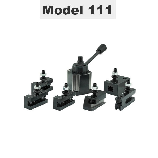 Model 111 Wedge Type Quick Change Tool Post Set