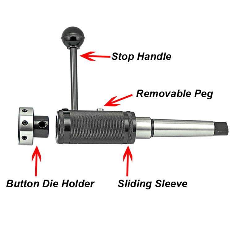 MT3 Sliding Tailstock Die Holder Set - Metric & Imperial