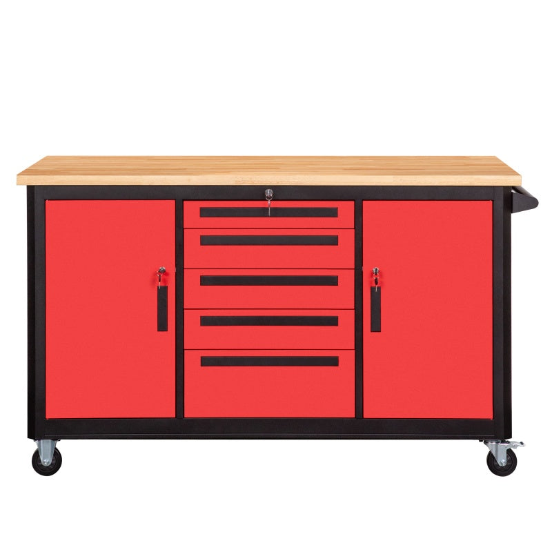 SIEG CC10 Mobile Work Bench - Wood Top